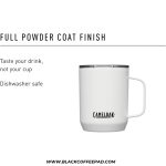 تراول ماگ دسته دار کمل بک مدل کمپ ماگ گنجایش 0.35 لیتر | CamelBak Horizon Camp Mug - Insulated Stainless Steel 0.35 LItr - Image 21