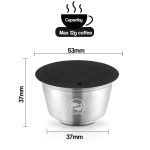 کپسول قابل شارژ استیل دولچه گوستو برند ای کافیلاس |i-Cafilas brand Dolce Gusto refillable steel capsule - Image 7