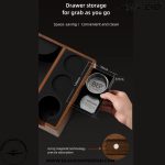 ناک باکس ام اچ دبلیو تری بمبر مدل اسپرسو یونروسال سایز | MHW-3BOMBER Espresso Knock Box - Image 13