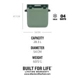 یخچال کمپینگ استنلی مدل Easy Carry Lunch کد G2025 ظرفیت 28.3 لیتر | Stanley Adventure Outdoor Cooler 28.3L - Image 8