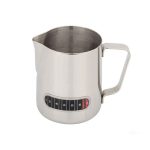 پیچر استیل ترمومتر دار دو سایز | Steel Pitcher Thermometer two size