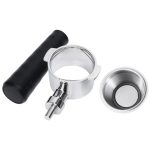 پرتافیلتر دلونگی برند آی کافیلاس 2 پین | Holder for delonghi stainless steel accessory 2ear - Image 5