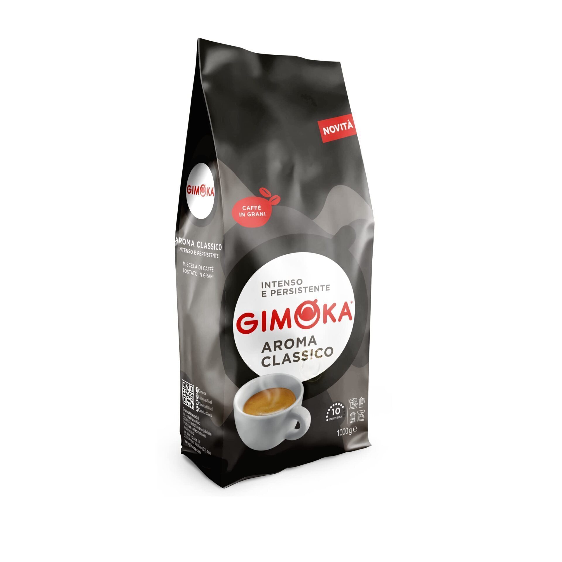 Version 1.0.0 دانه قهوه جیموکا مدل آروما کلاسیکو 1 کیلوگرمی | Gimoka Aroma Classico Coffee Bean - Image 1