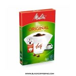 فیلتر کاغذی قهوه ملیتا مدل ۱x۴ بسته 4۰ عددی