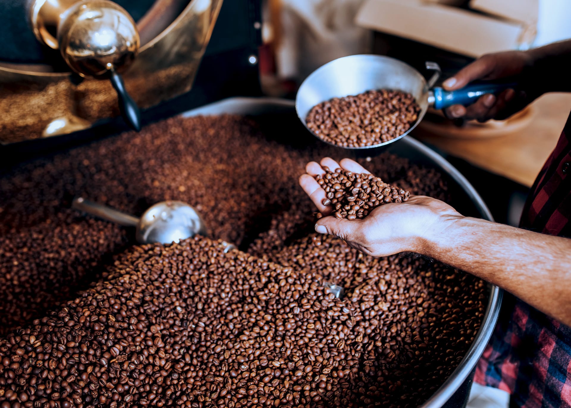 برشته کاری قهوه