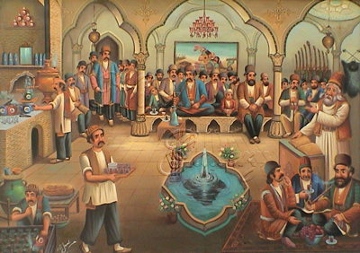 قهوه خانه در ایران
