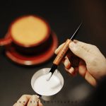 قلم لته آرت بمبر | MHW-3BOMBER Coffee Latte Art Needles Pen