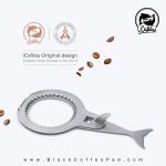 دریپر کاغذی آیکافیلاس پایه فلزی و فیلتر کاغذی مدل HLB15 بسته 40 عددی | HLB15 Simplest Paper Dripper Mini iCafilas