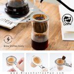 دریپر کاغذی آیکافیلاس پایه فلزی و فیلتر کاغذی مدل HLB15 بسته 40 عددی | HLB15 Simplest Paper Dripper Mini iCafilas
