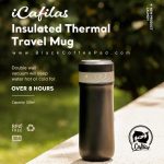 تراول ماگ آی کافیلاس مدل Insulated Thermal گنجایش 0.32 لیتر | Insulated Thermal Travel Mug 0.32 Litr