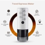 ME2410 Portable Travel Espresso Maker Coffee Machine