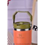 ماگ استنلی سری THE ICEFLOW مدل FLIP STRAW TUMBLER حجم 880 میلی لیتر (اورجینال)