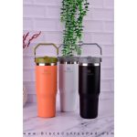 ماگ استنلی سری THE ICEFLOW مدل FLIP STRAW TUMBLER حجم 880 میلی لیتر (اورجینال)