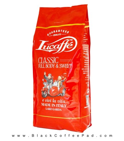 دانه قهوه لوکافه کلاسیک فول بادی 1000گرم Lucaffe Classic Full body Coffee Beans (سفارش امارات)
