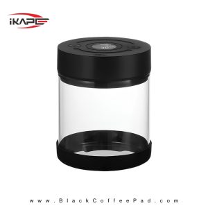 کنستر وکیوم برقی دانه قهوه IKAPE با نمایشگر دیجیتال 