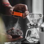 اسپری مگنتی قهوه IKAPE روی دستگاه اسپرسو