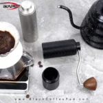 آسیاب دستی قهوه Premium ikape با تیغه مخروطی شش‌ضلعی (Hexagonal) - Image 8