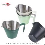 نمای نزدیک درجه‌بندی هنری پیمانه اسپرسو IKAPE