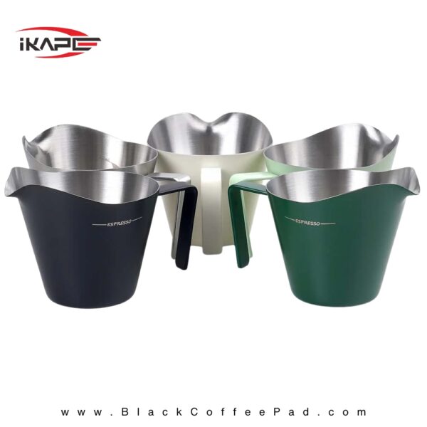 پیمانه اندازه‌گیری اسپرسو استیل IKAPE با درجه‌بندی دقیق