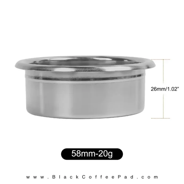 زاویه خروج آب و جریان یکدست از کف بسکت پرتافیلتر ایکاپه V3 در پرتافیلتر نیکد